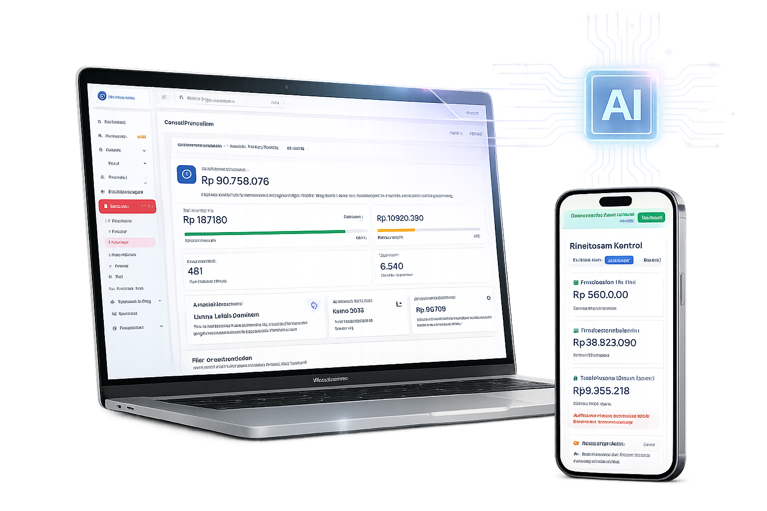 POS Percetakan Modern dengan AI Assistant